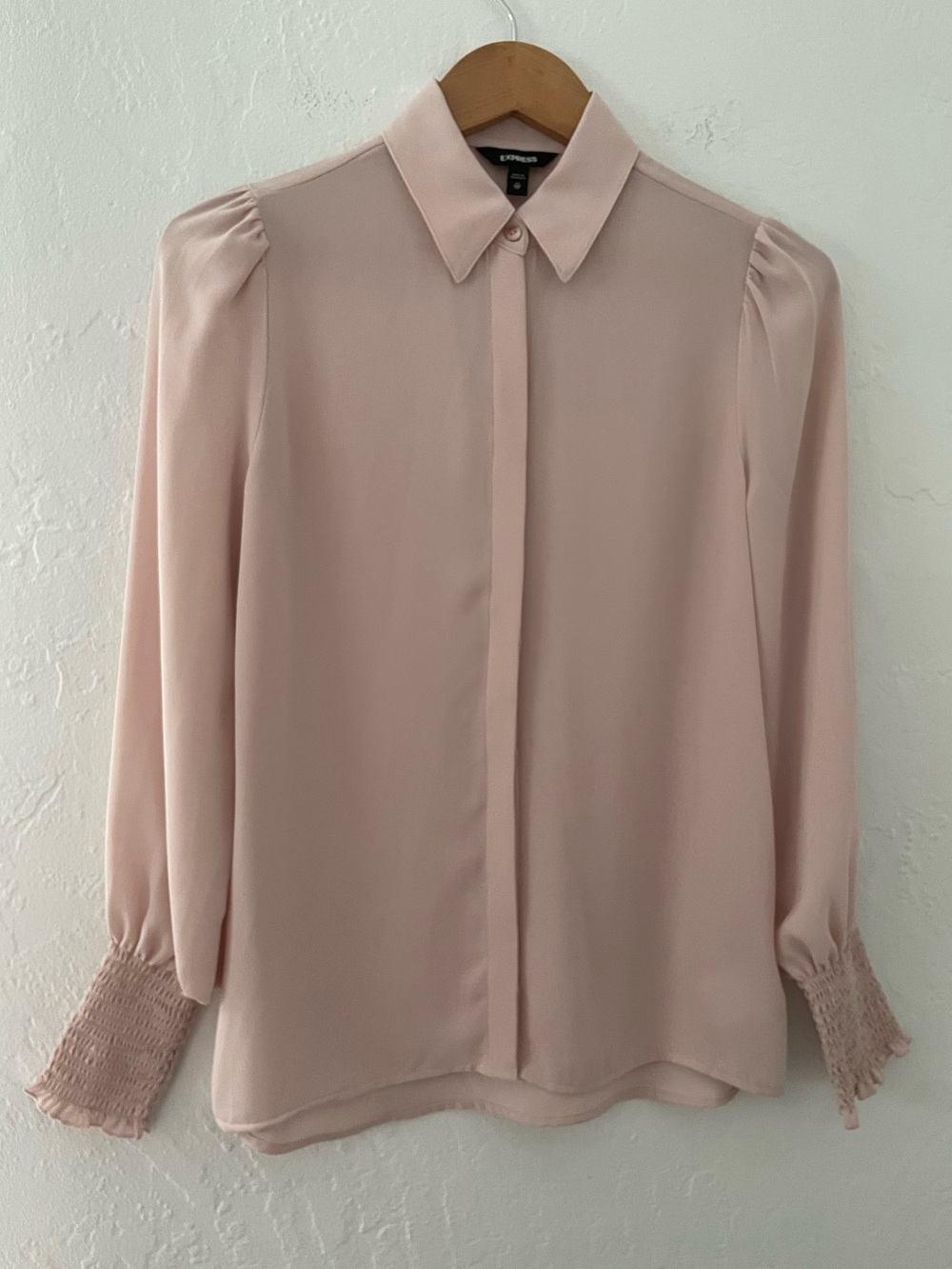 Express Pale Pink Blouse